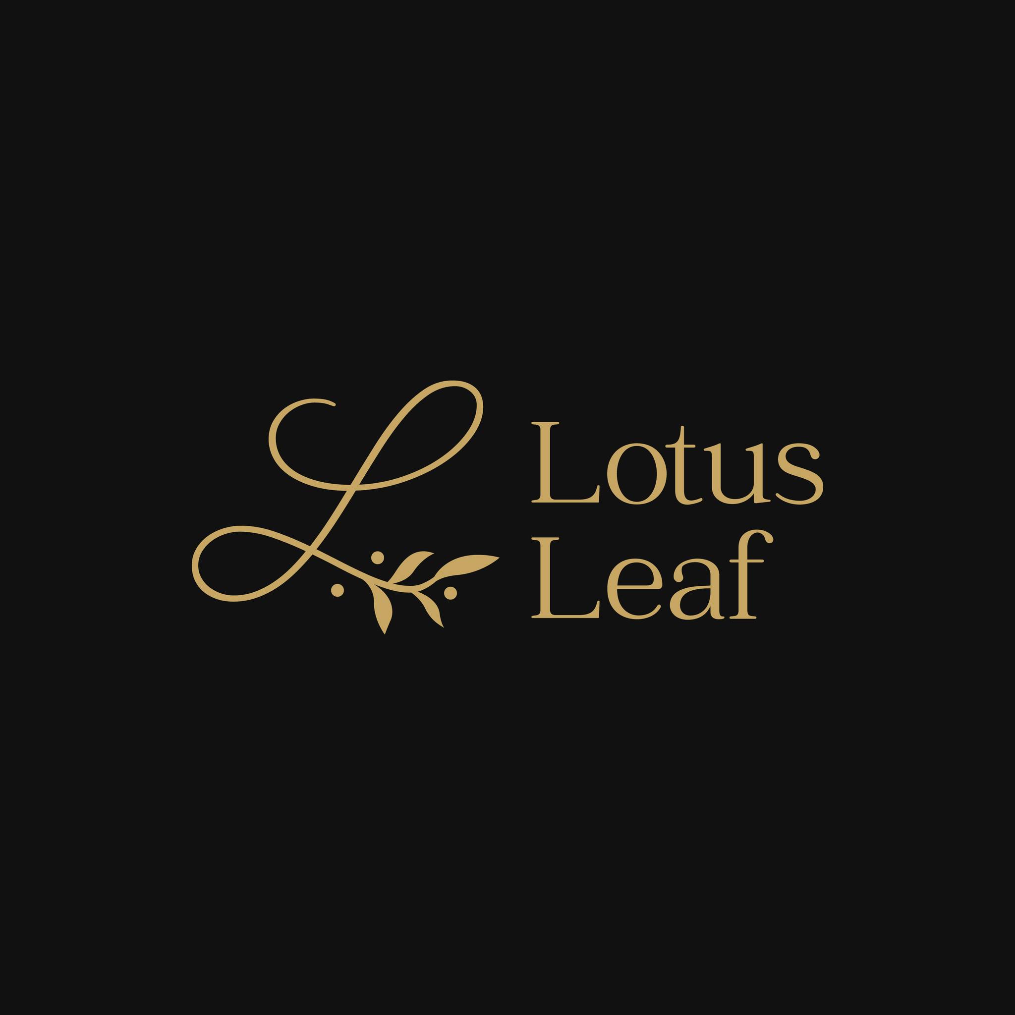 THIẾT KẾ LOGO DỰ ÁN LOTUS LEAF