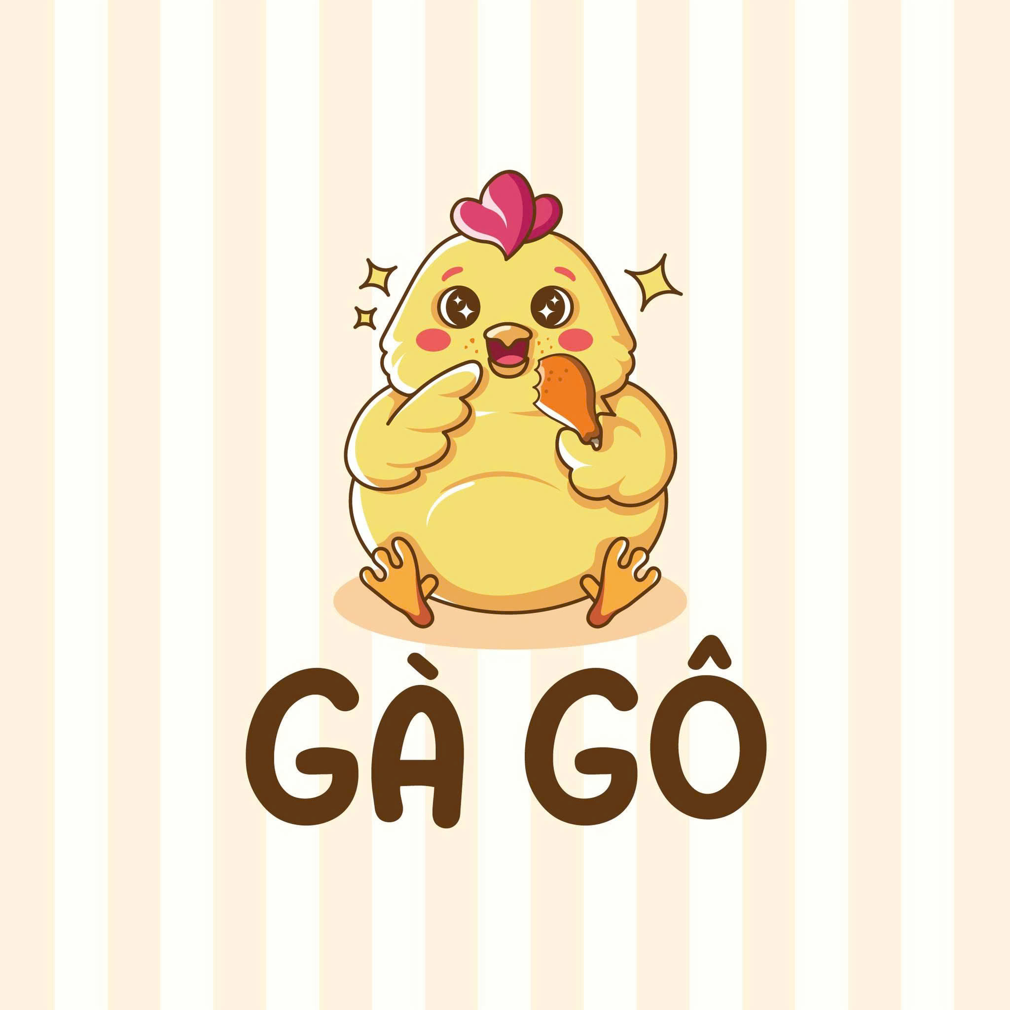 THIẾT KẾ LOGO DỰ ÁN GÀ GÔ