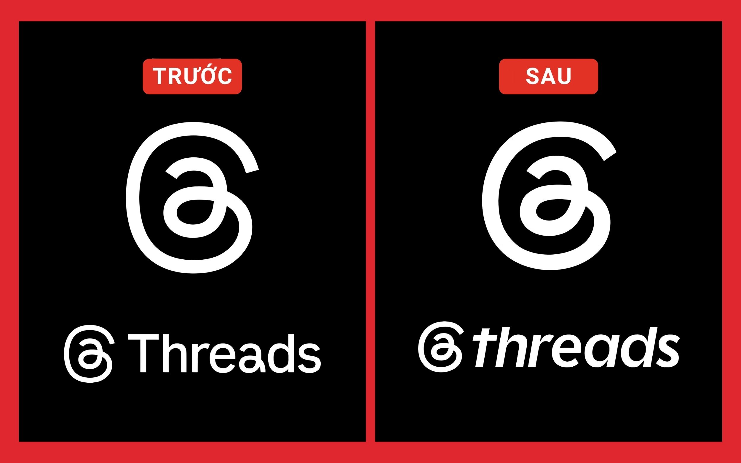 Logo Threads mới chính thức ra mắt: Bước chuyển mình chiến lược của Meta