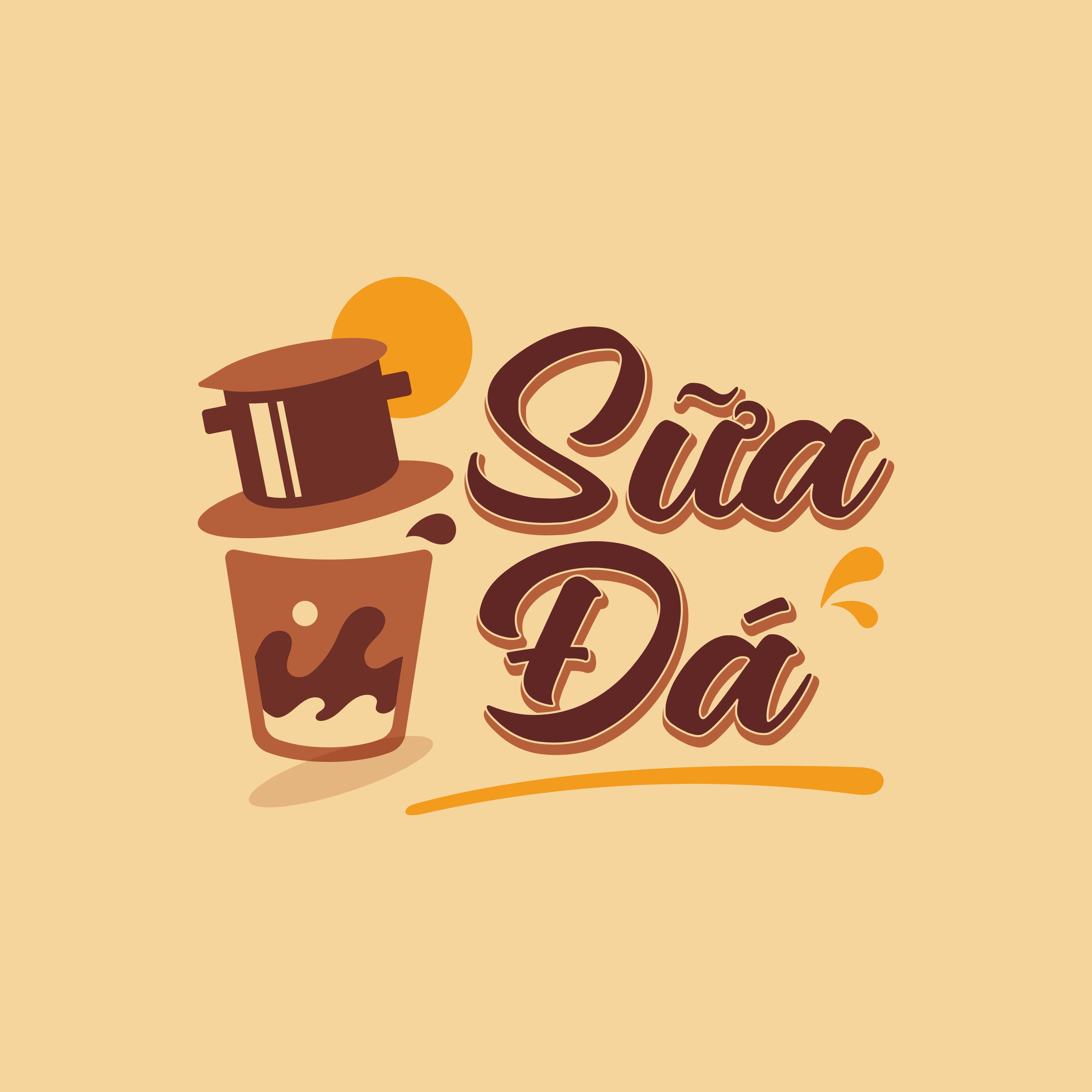 THIẾT KẾ LOGO DỰ ÁN SỮA ĐÁ