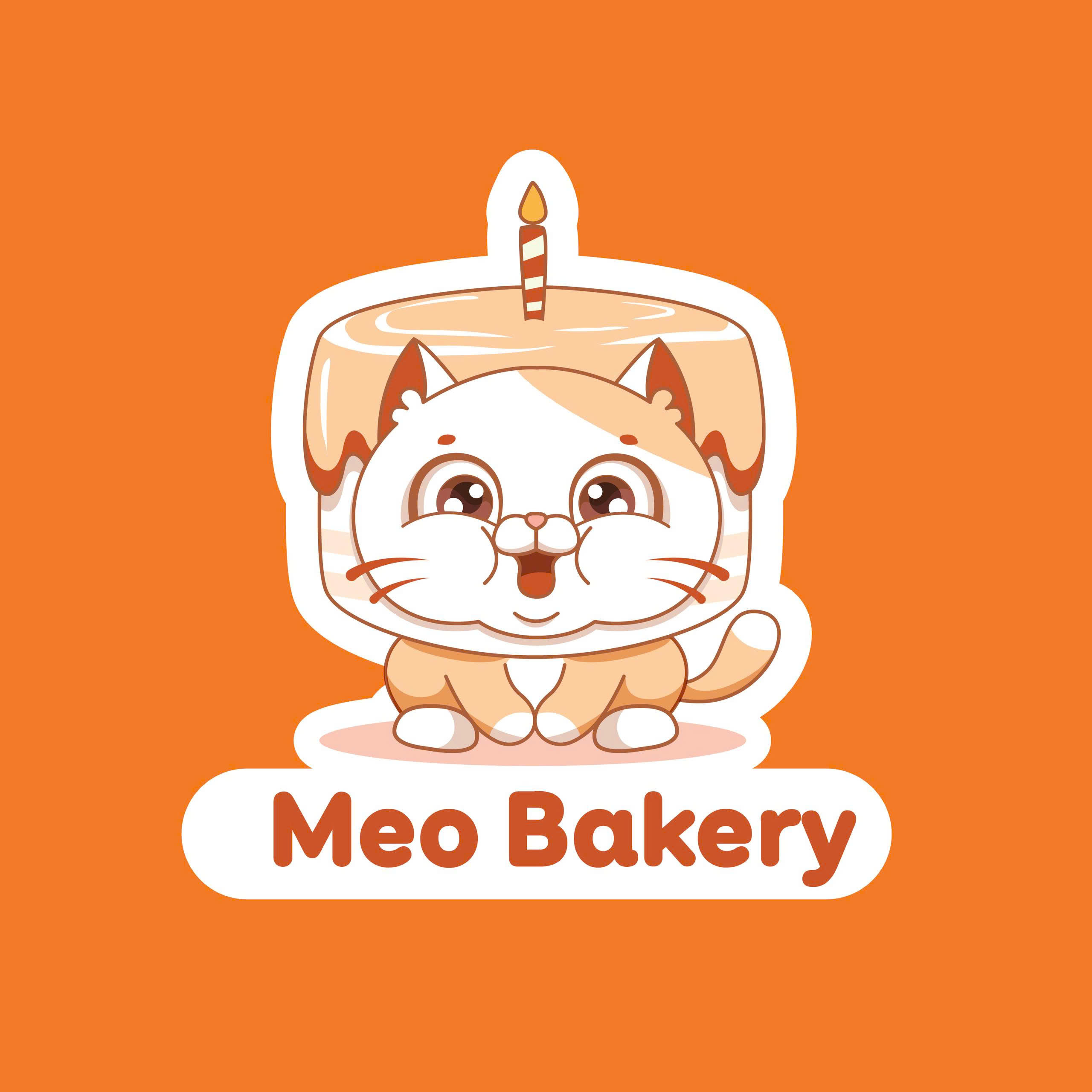 THIẾT KẾ LOGO DỰ ÁN MEO BAKERY