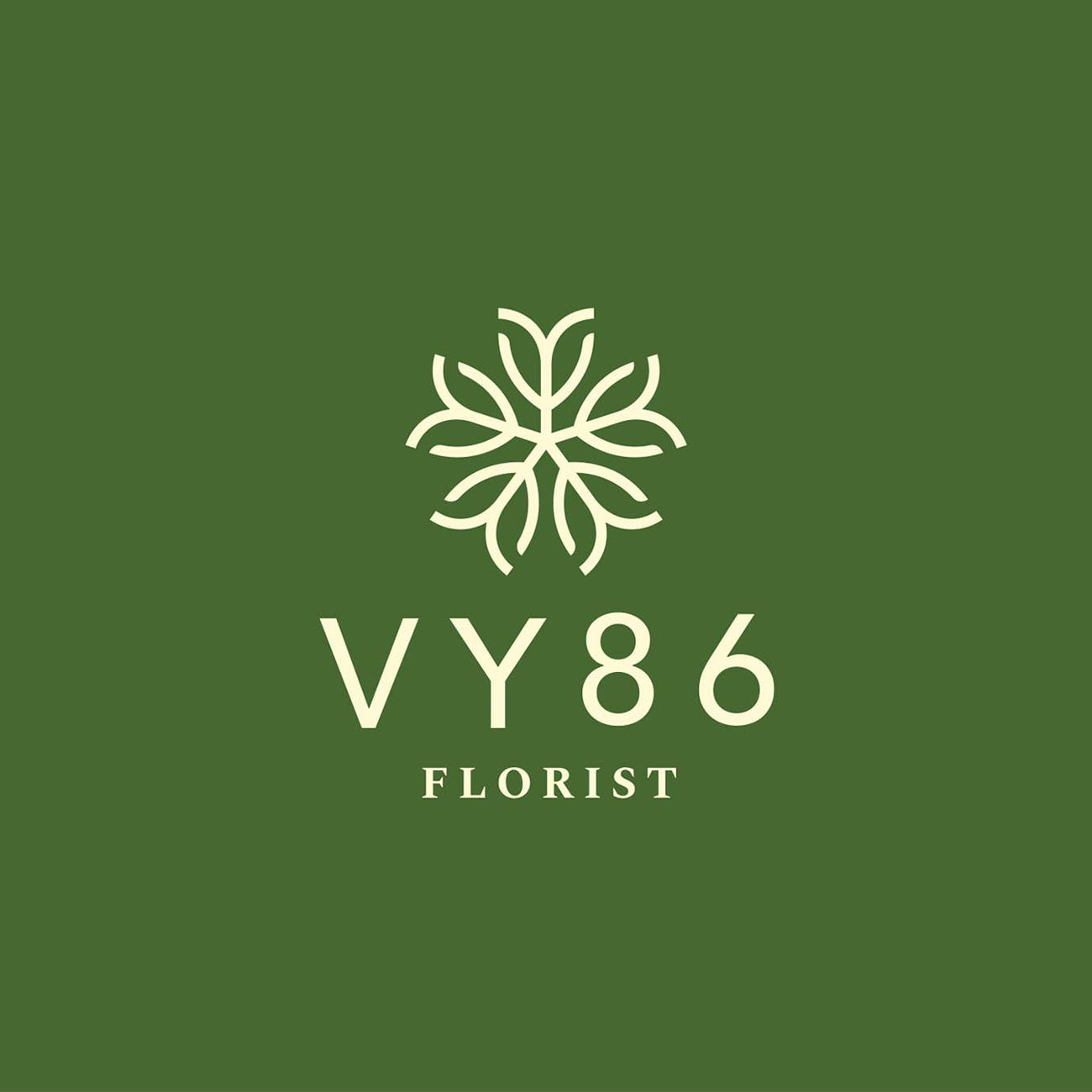 THIẾT KẾ LOGO TIỆM HOA VY86