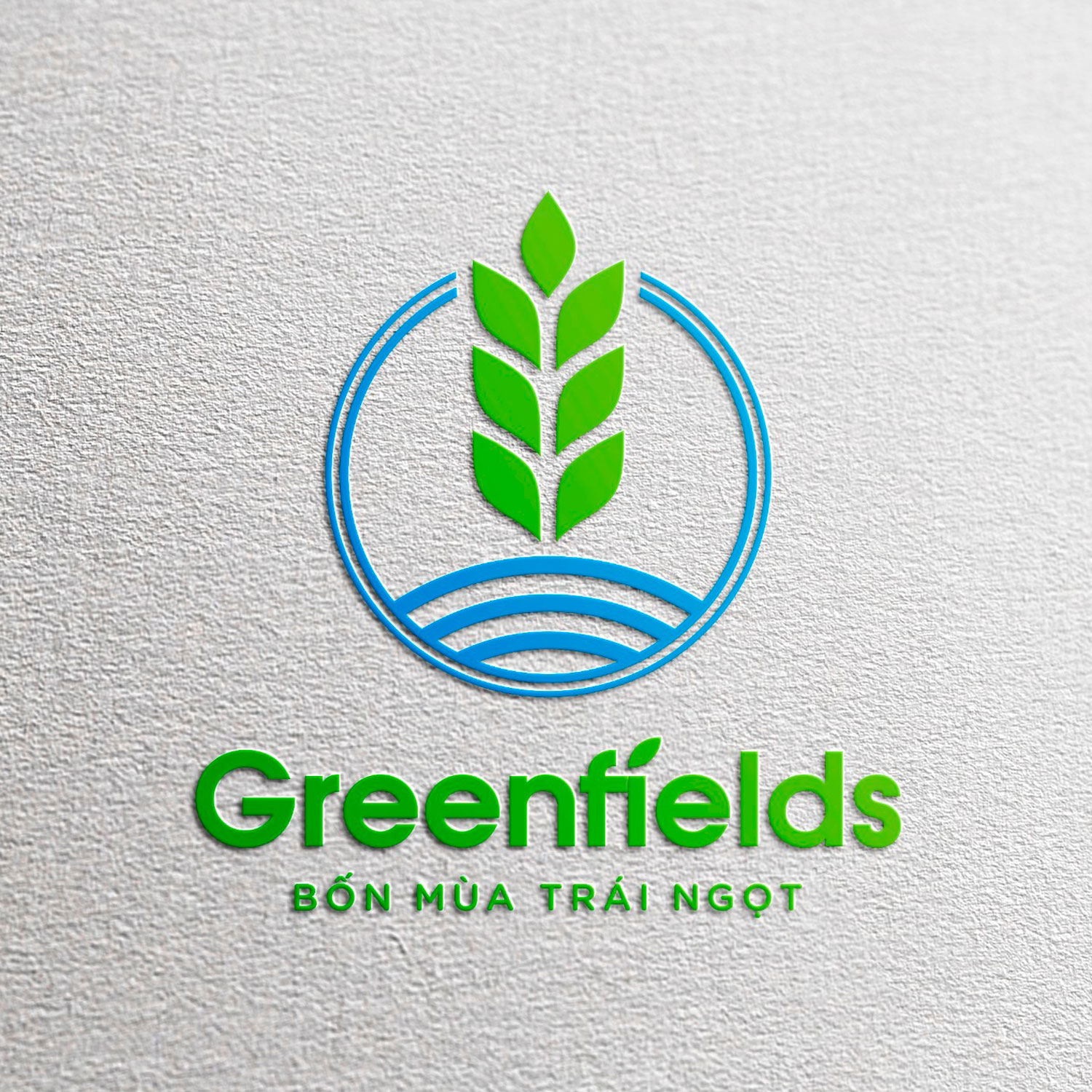 THIẾT KẾ LOGO NÔNG NGHIỆP GREENFIELDS