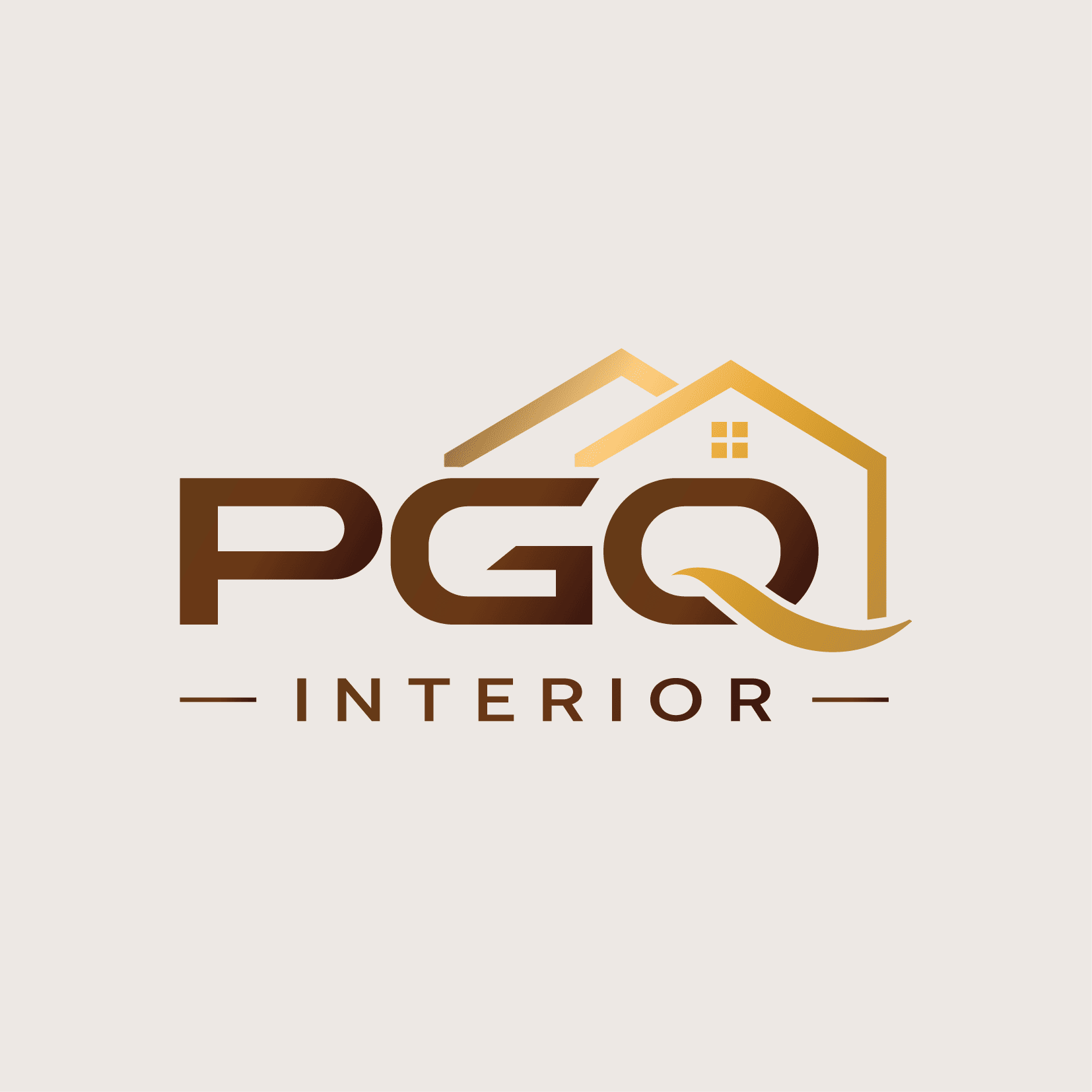 THIẾT KẾ LOGO DỰ ÁN PGQ INTERIOR