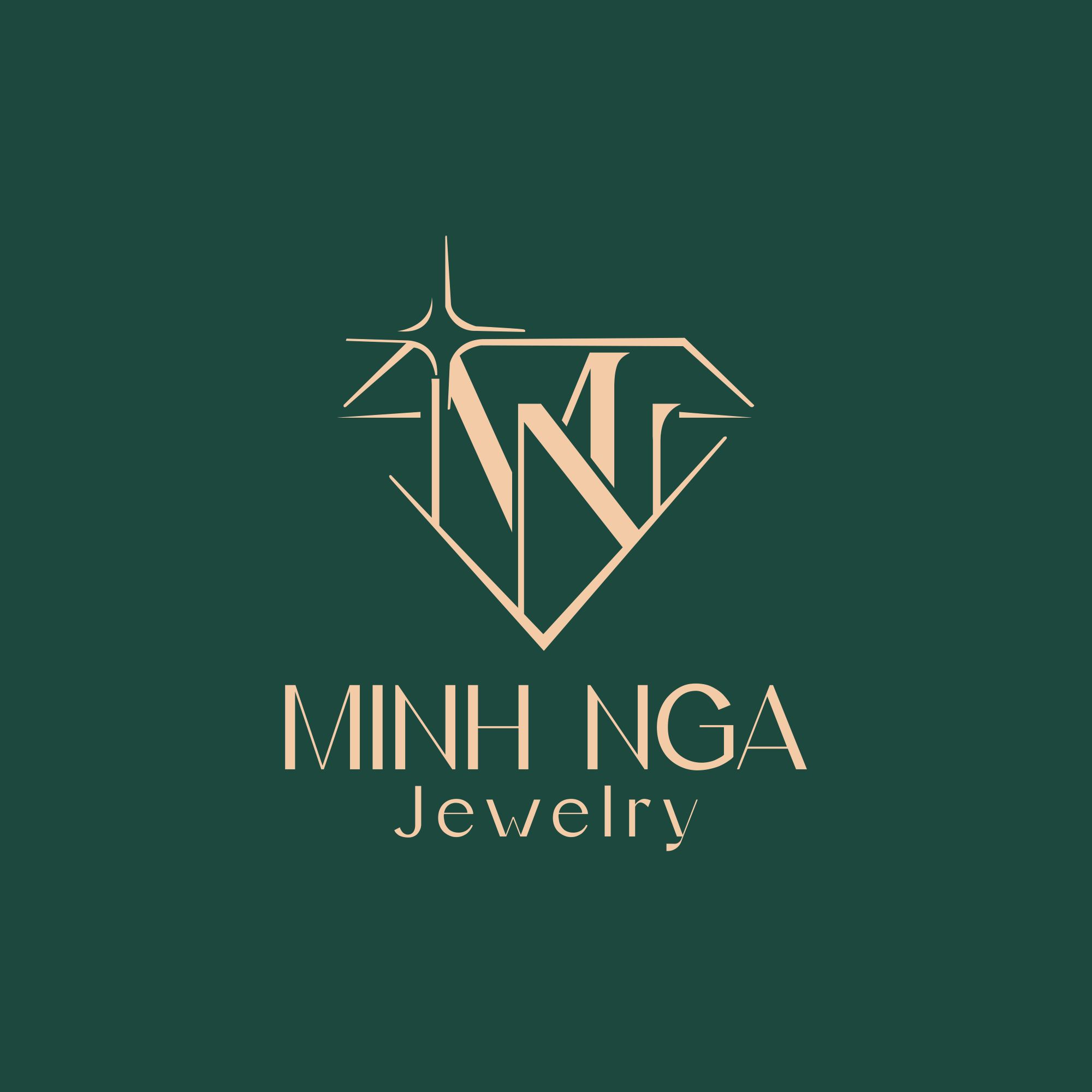 THIẾT KẾ LOGO DỰ ÁN MINH NGA JEWELRY