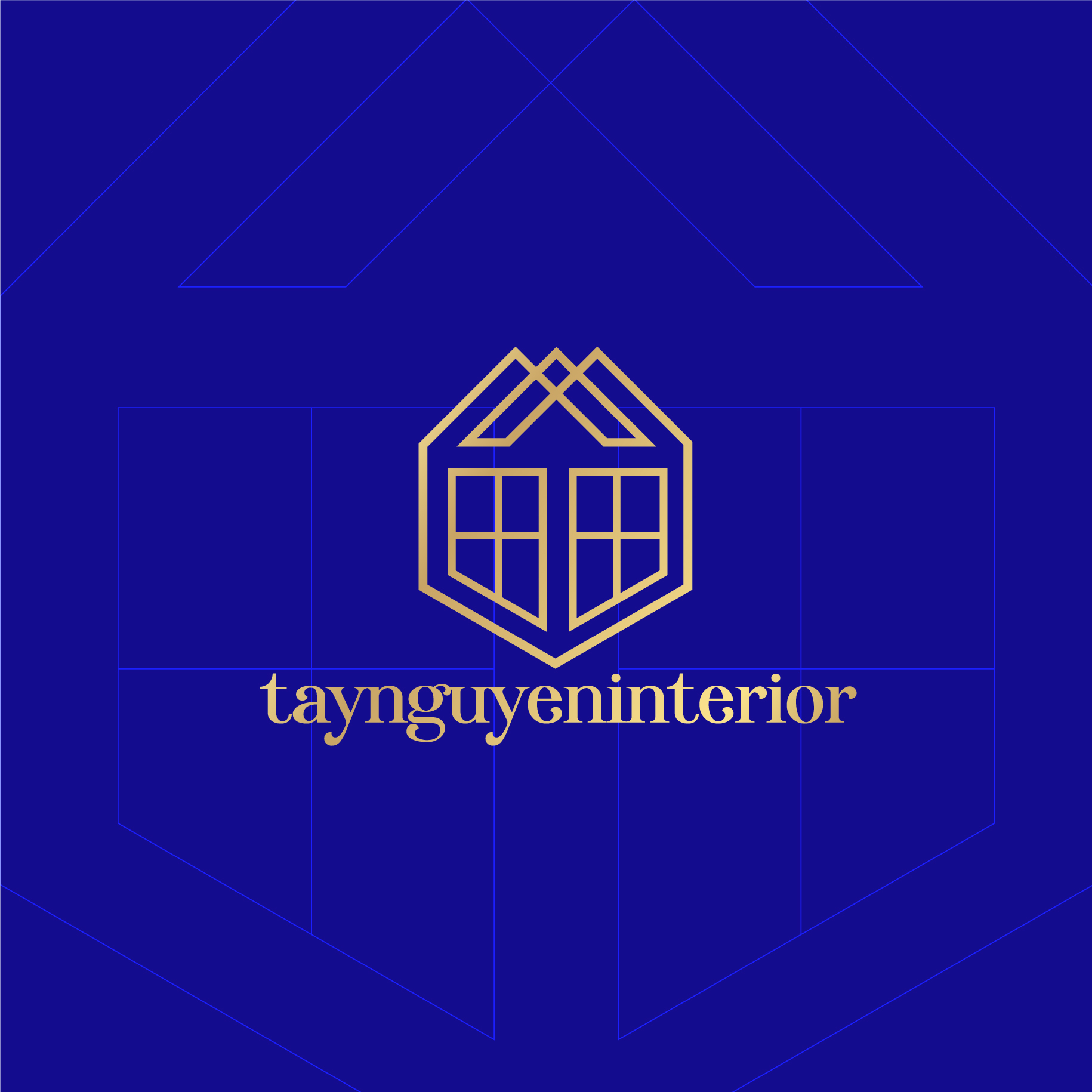 THIẾT KẾ LOGO DỰ ÁN TAYNGUYENINTERIOR