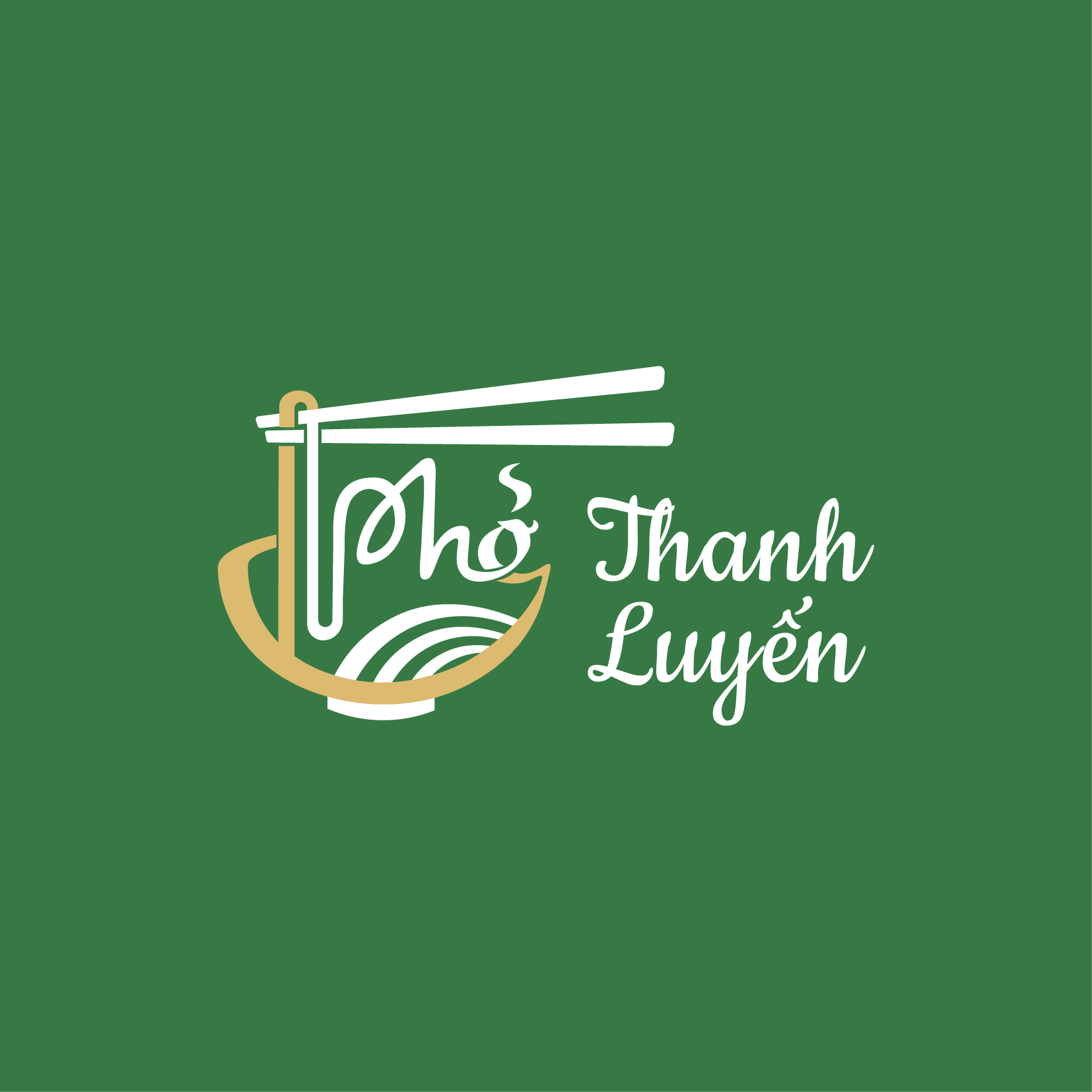 THIẾT KẾ LOGO DỰ ÁN PHỞ THANH LUYẾN