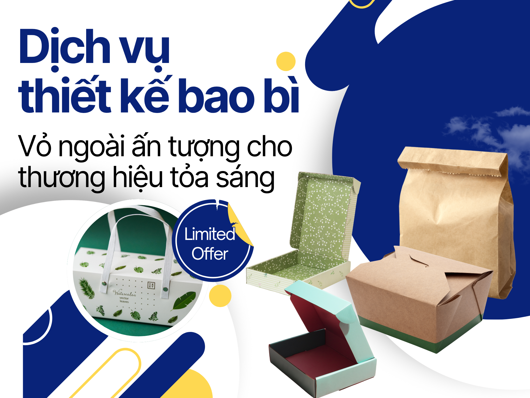 Dịch vụ thiết kế bao bì - Vỏ ngoài ấn tượng cho thương hiệu tỏa sáng
