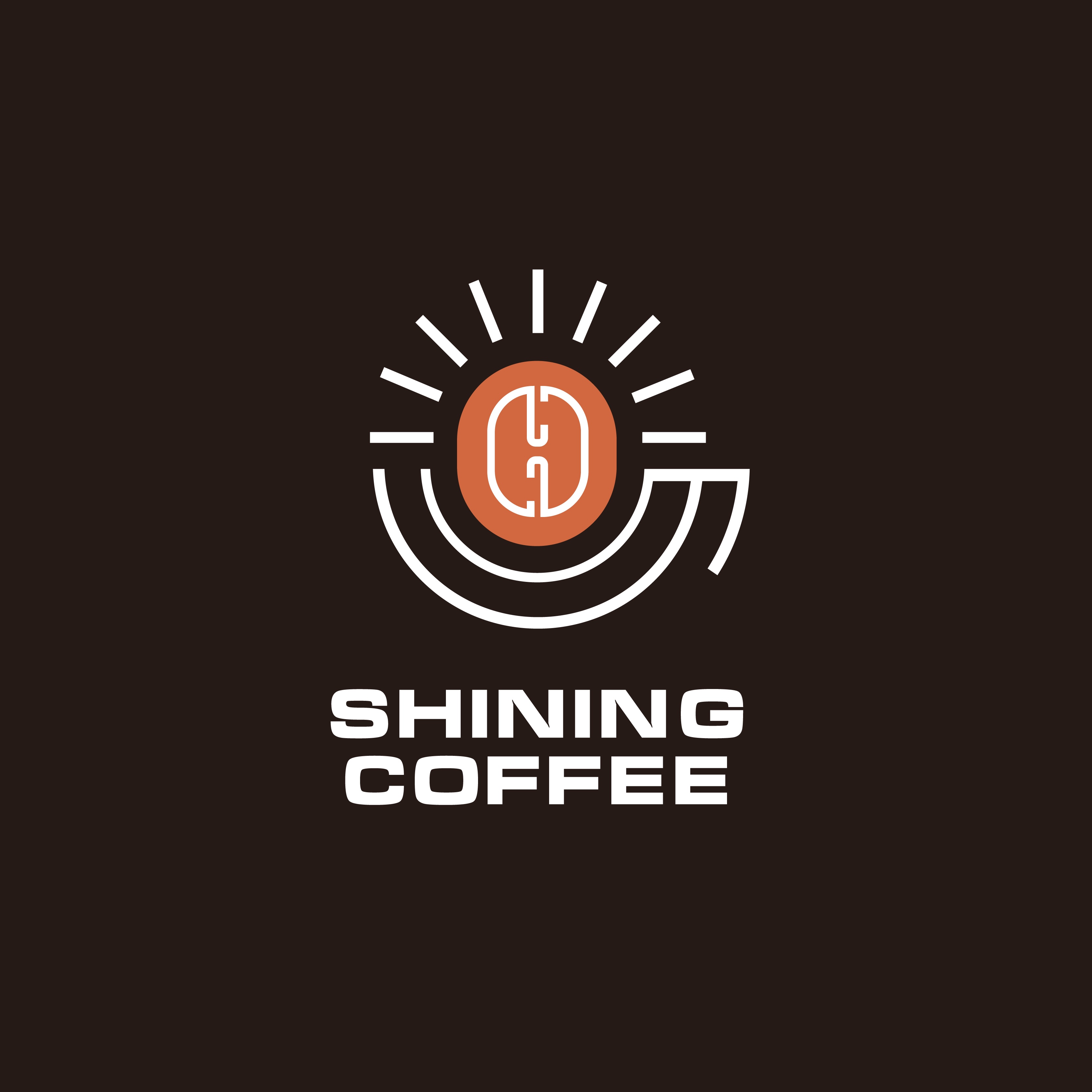 THIẾT KẾ LOGO DỰ ÁN SHINING COFFEE