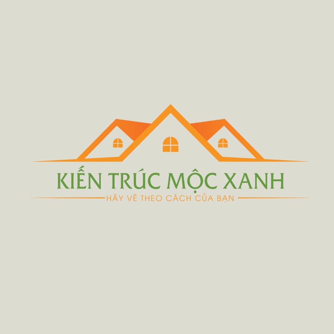 THIẾT KẾ LOGO KIẾN TRÚC MỘC XANH