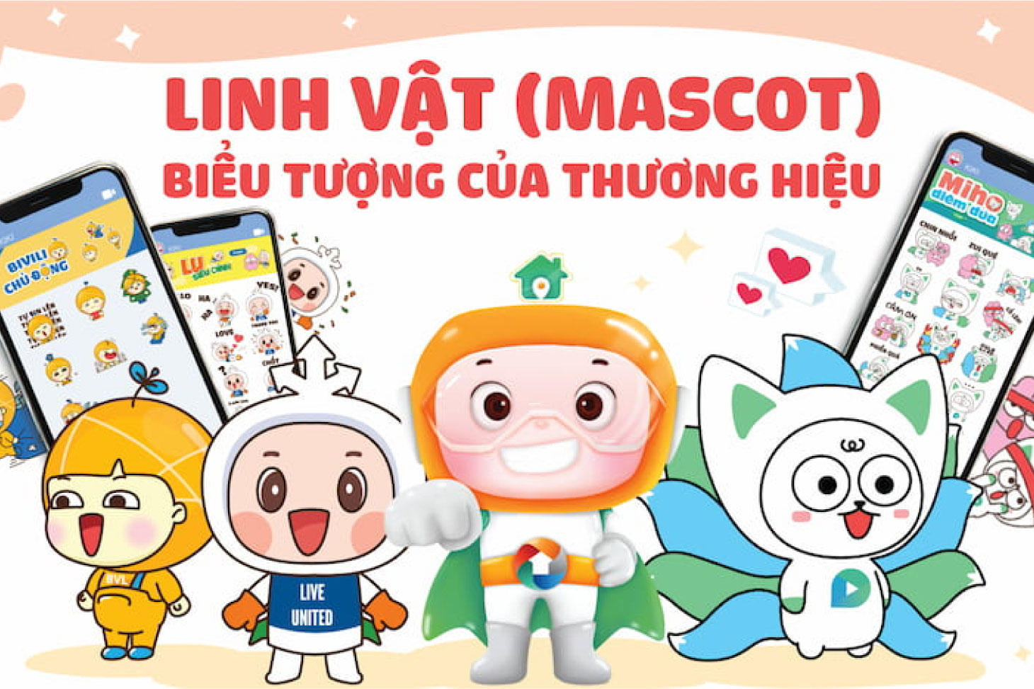 MASCOT LÀ GÌ? QUY TRÌNH ĐỂ THIẾT KẾ LINH VẬT THƯƠNG HIỆU