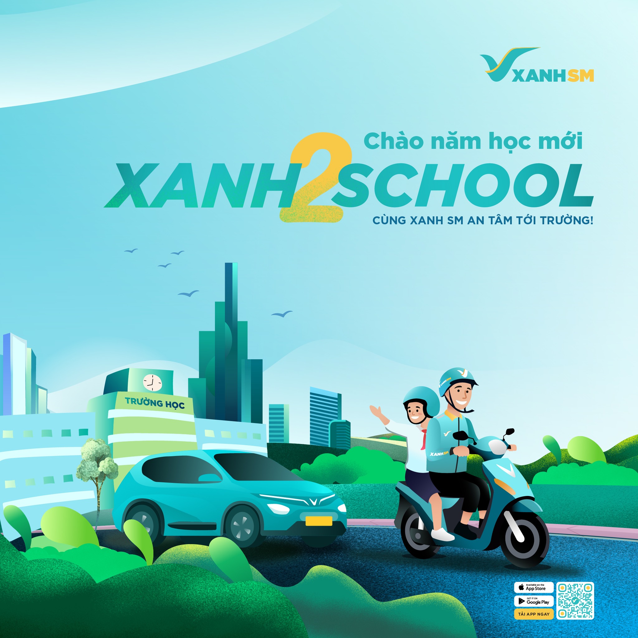 Vinfast chính thức khởi động dịch vụ xe xanh sm bike tại Hà Nội