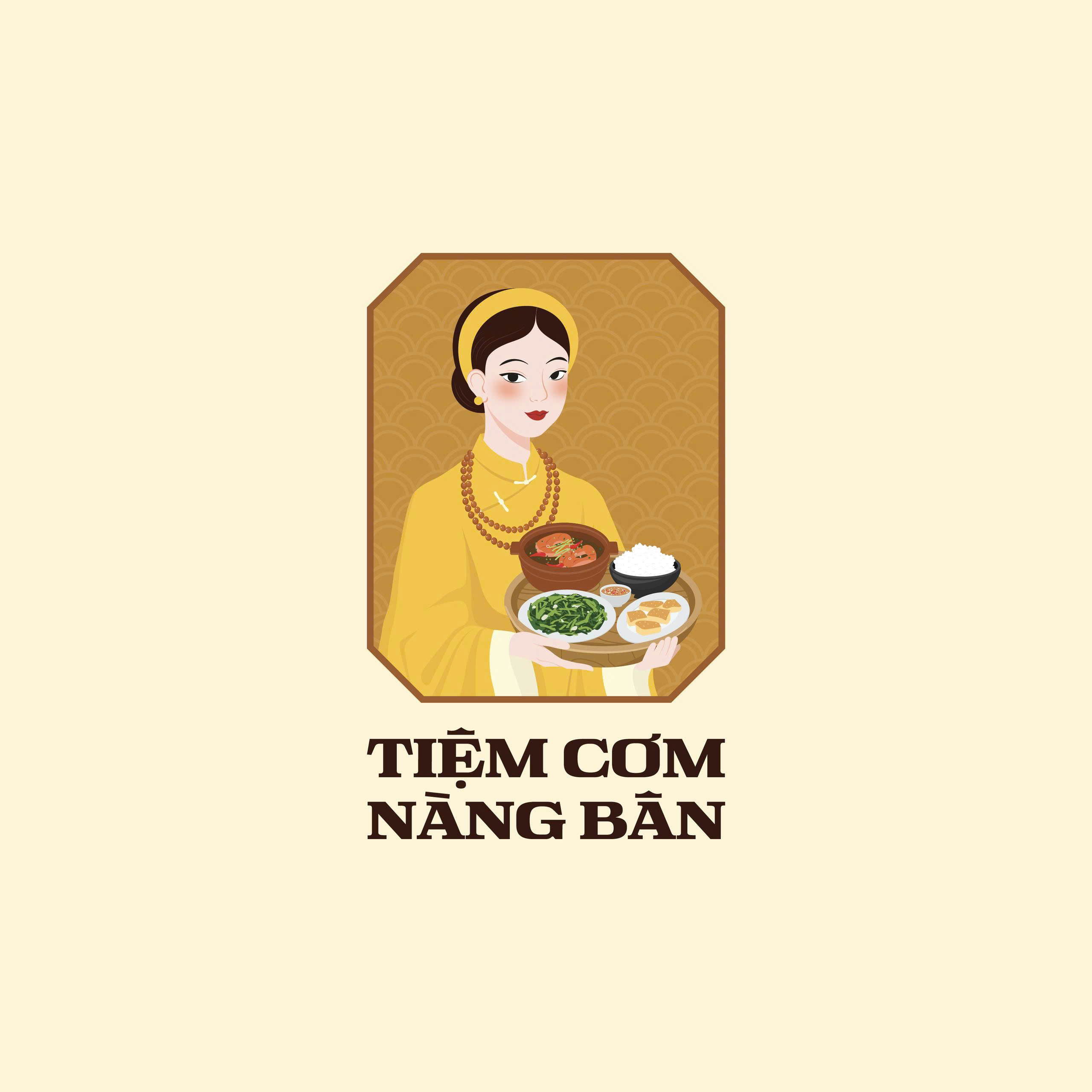 THIẾT KẾ LOGO TIỆM CƠM NÀNG BÂN