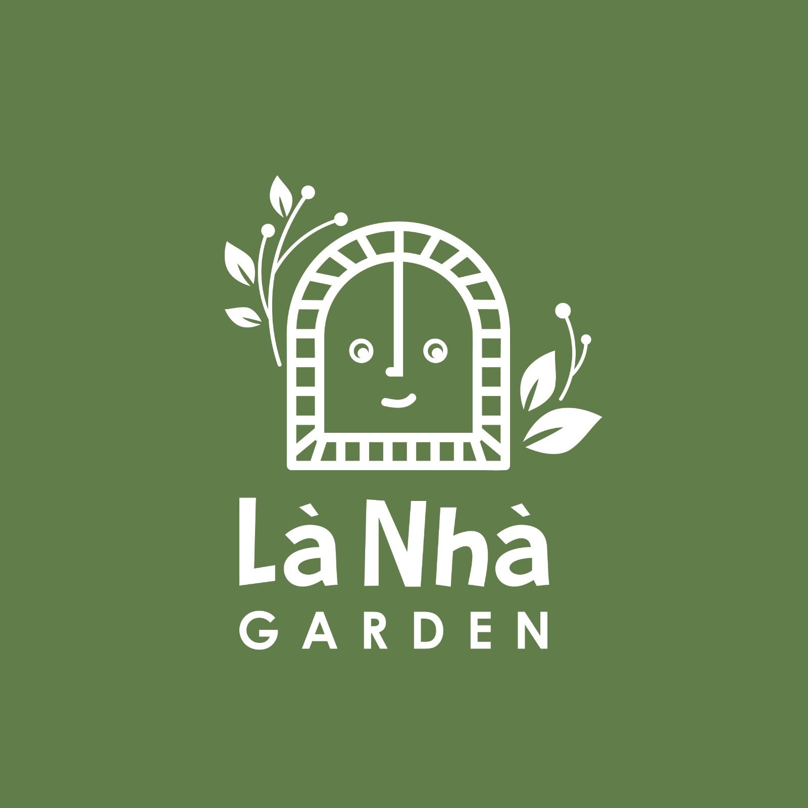 THIẾT KẾ LOGO LÀ NHÀ GARDEN