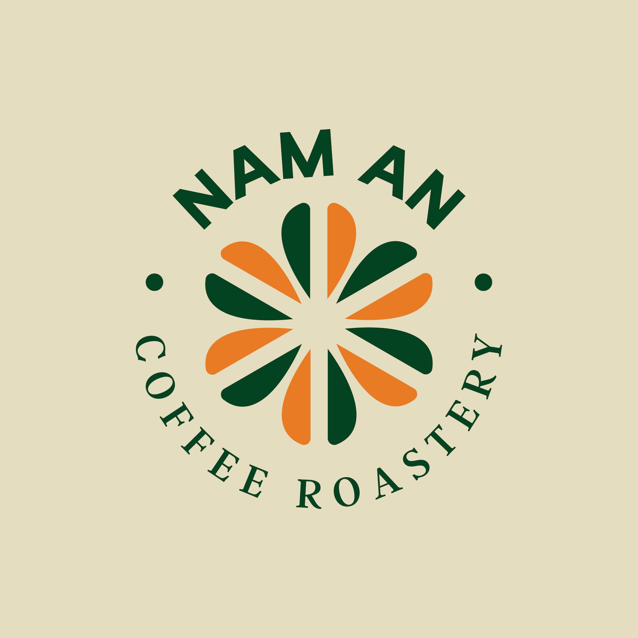 THIẾT KẾ LOGO DỰ ÁN NAM AN COFFEE