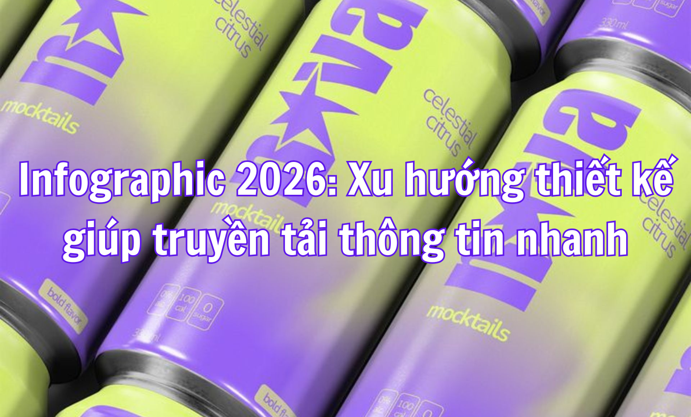 Infographic 2026: Xu hướng thiết kế giúp truyền tải thông tin nhanh