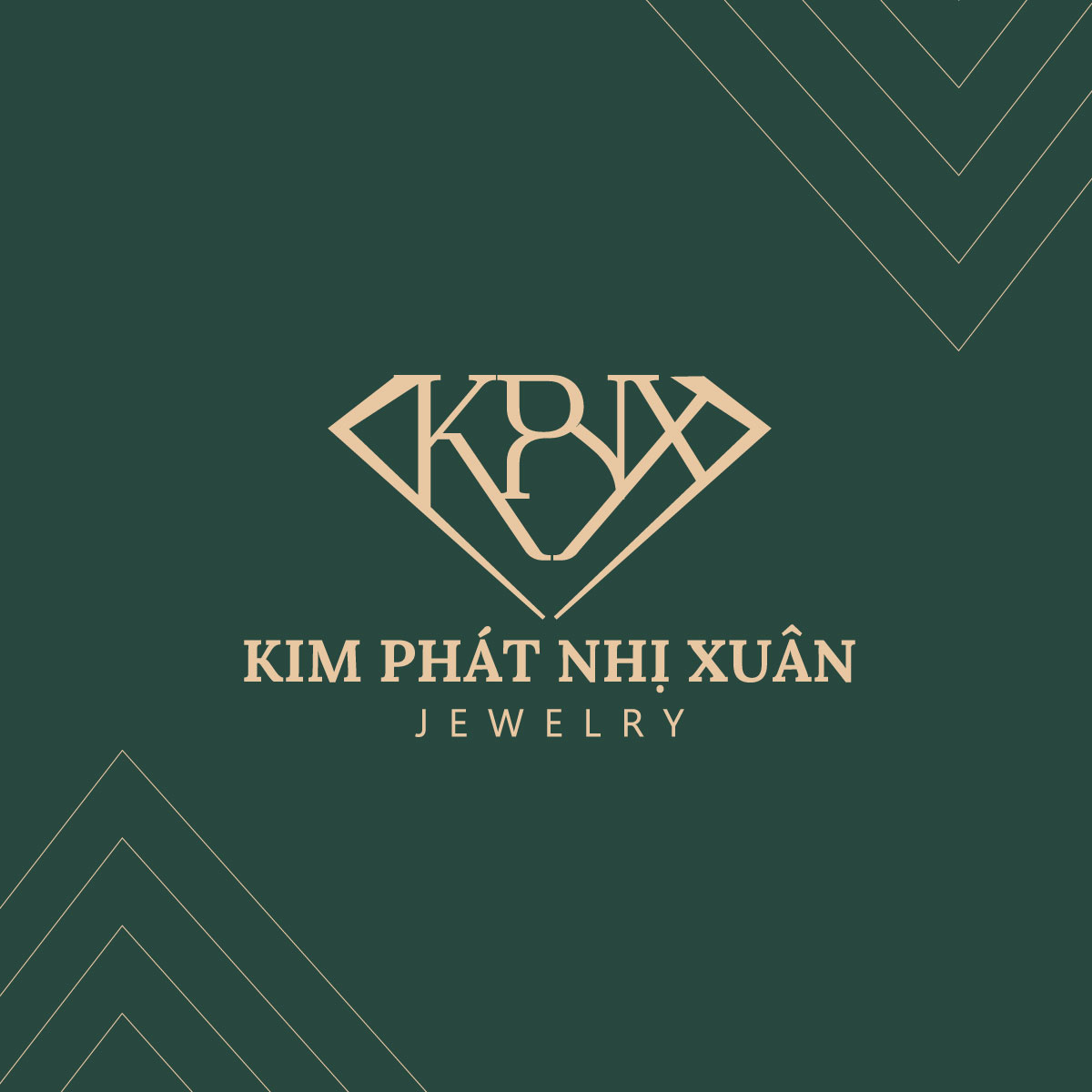 THIẾT KẾ LOGO DỰ ÁN KIM PHÁT NHỊ XUÂN JEWELRY