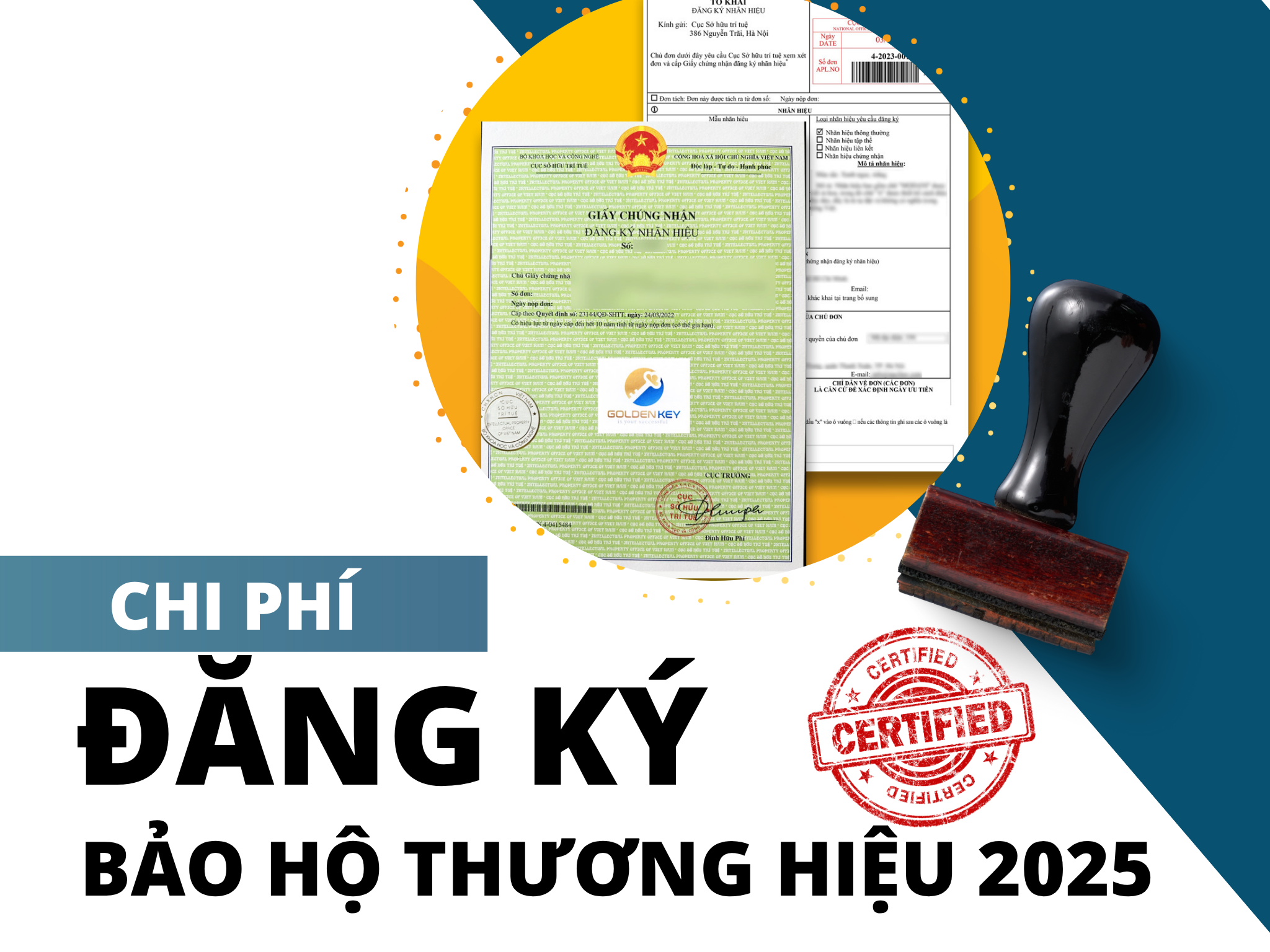 Chi phí đăng ký bảo hộ thương hiệu năm 2025: Cập nhật mới nhất