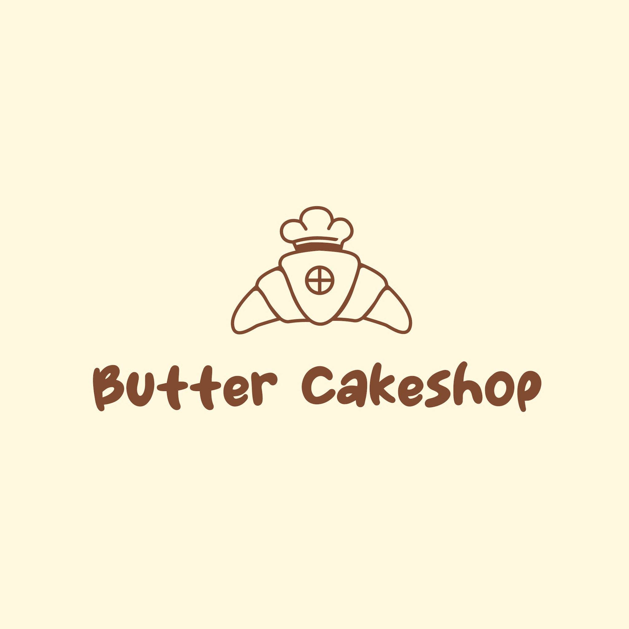 THIẾT KẾ LOGO DỰ ÁN BUTTER CAKESHOP