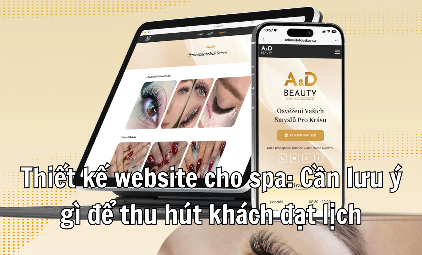 Thiết kế website cho spa: Cần lưu ý gì để thu hút khách đặt lịch