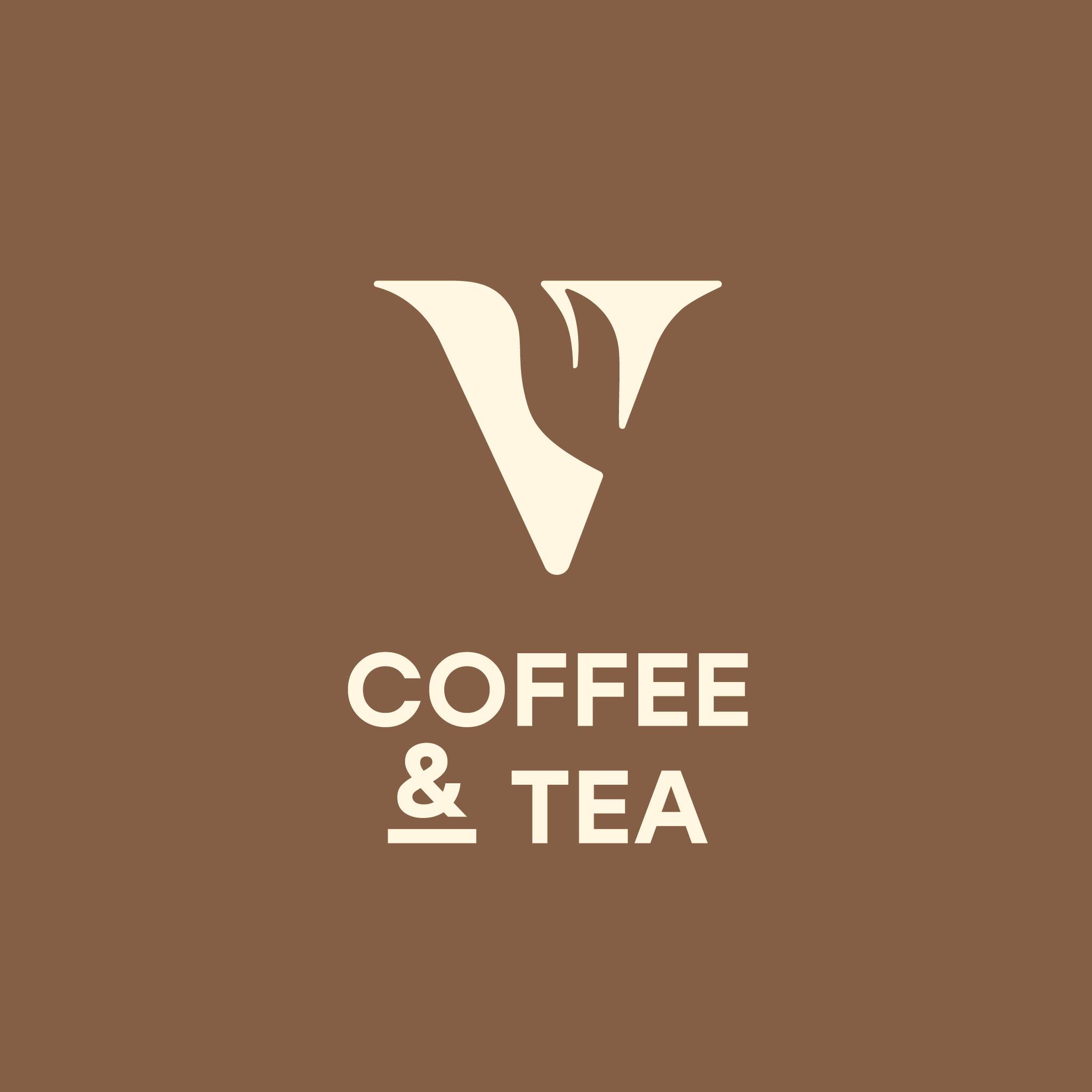 THIẾT KẾ LOGO DỰ ÁN V COFFEE & TEA