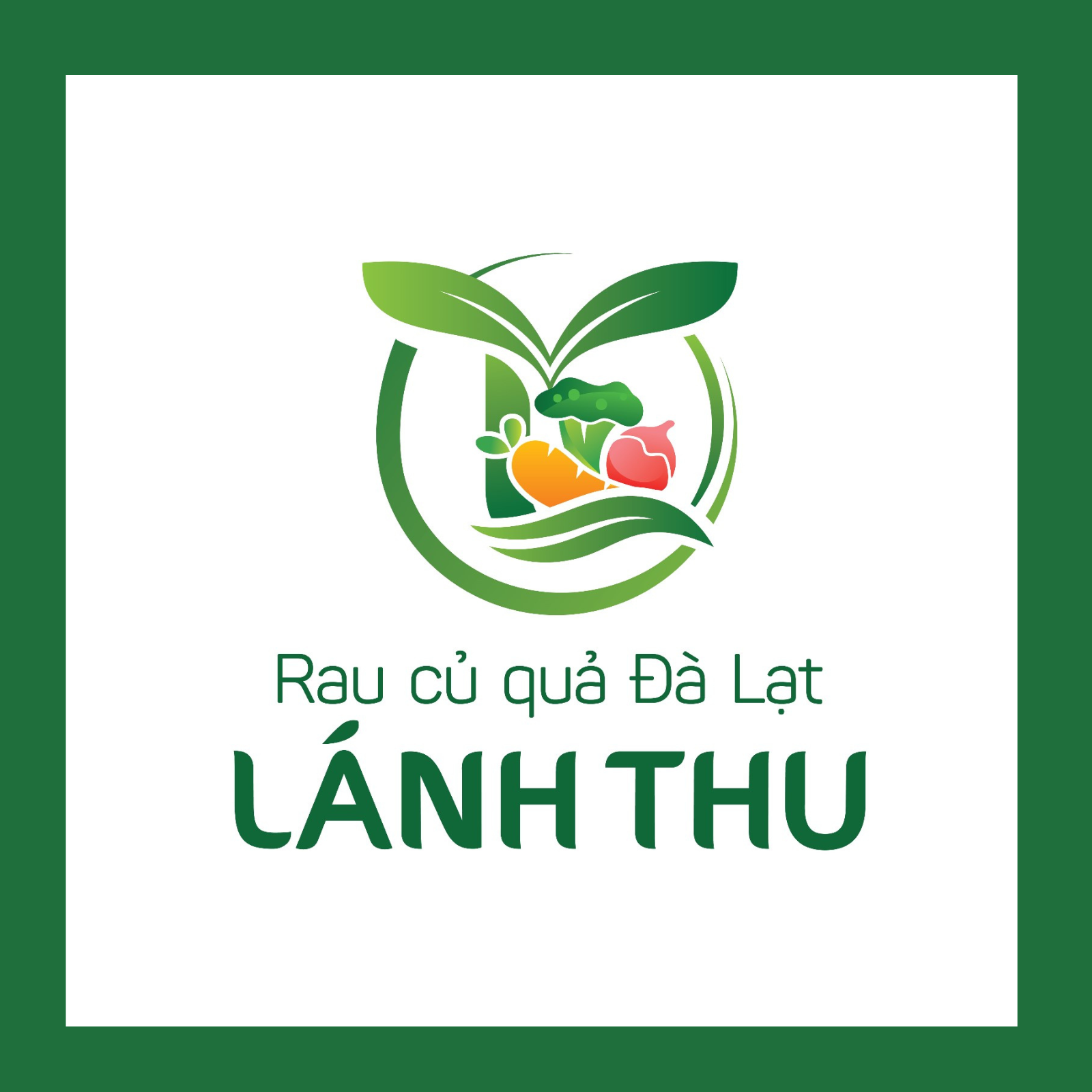 THIẾT KẾ LOGO RAU CỦ LÁNH THU