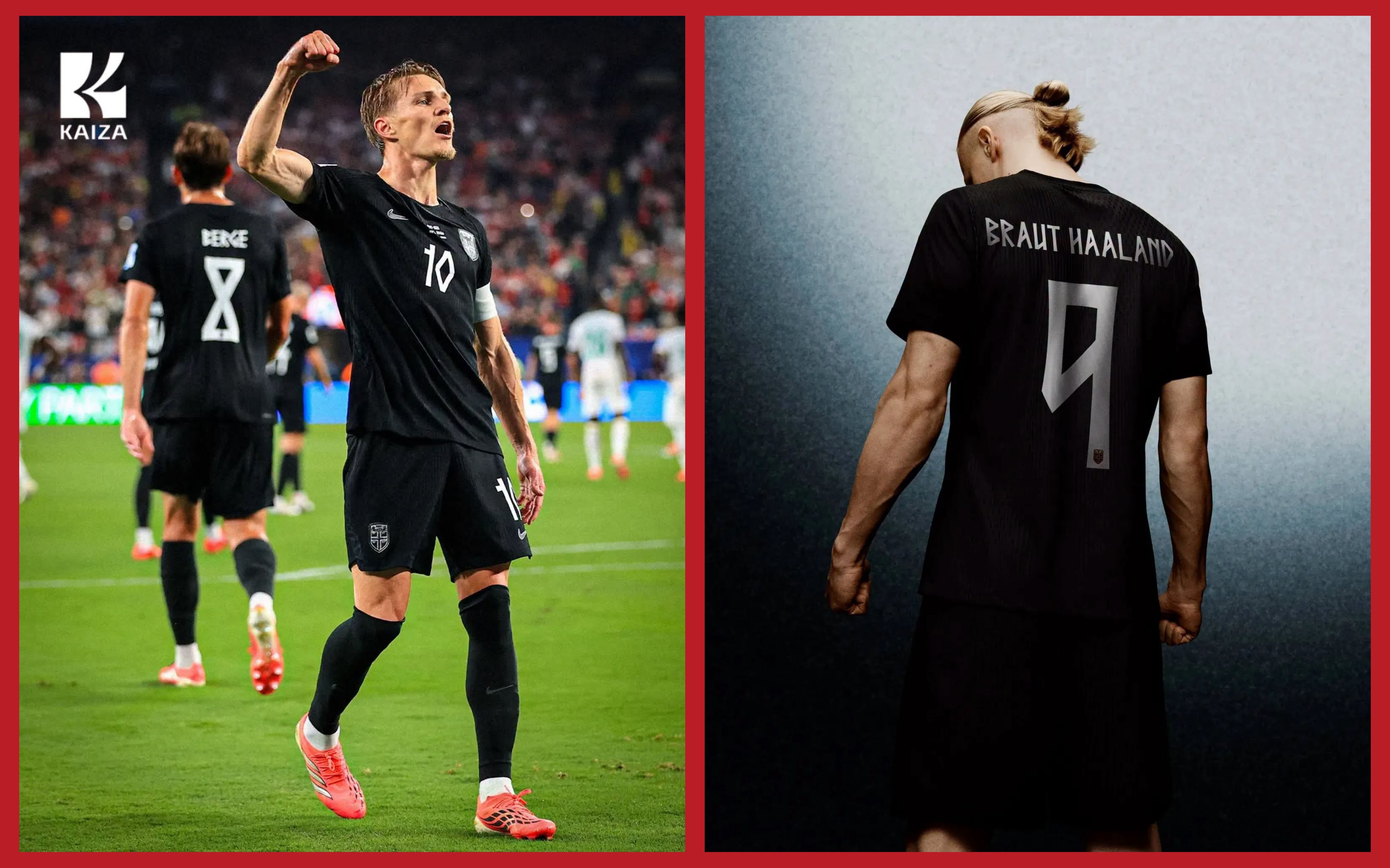 Nike vừa "đánh thức" những chiến binh Viking huyền thoại trên áo đấu của đội tuyển Na Uy tại World Cup 2026