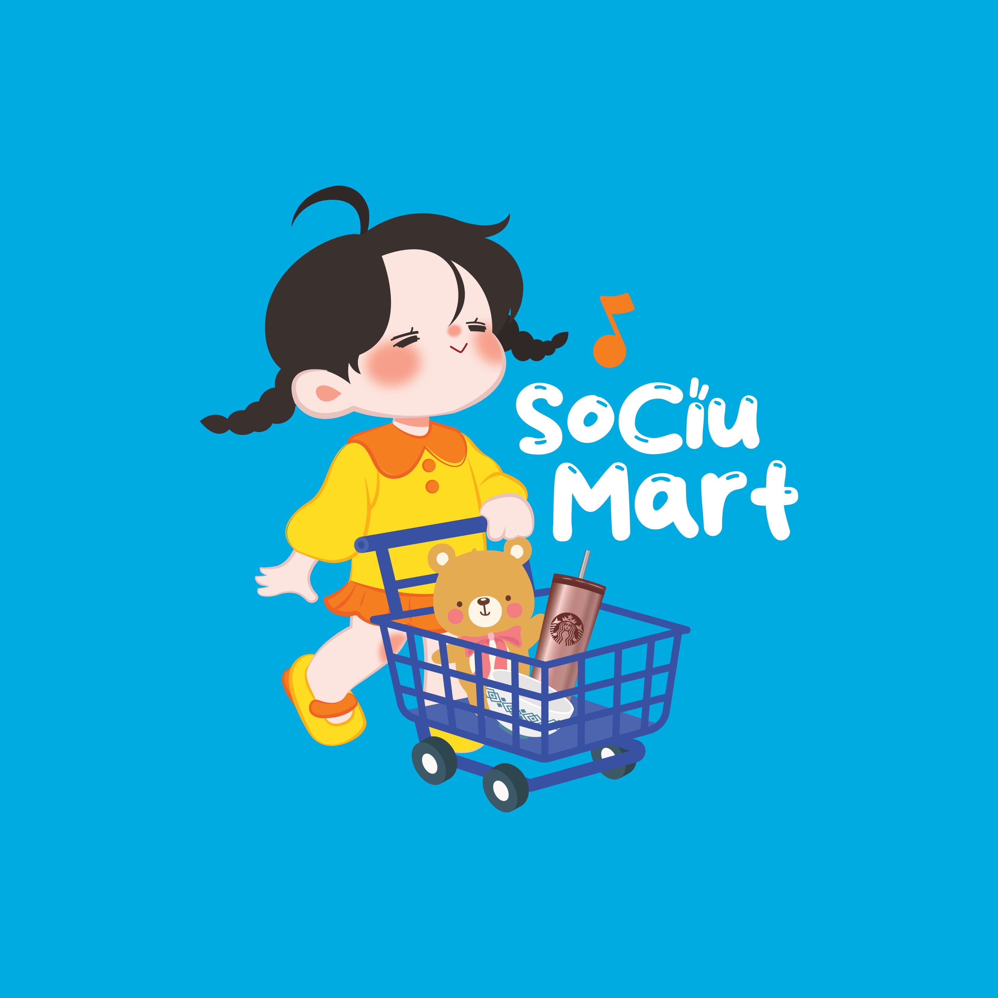 THIẾT KẾ LOGO DỰ ÁN SOCIU MART