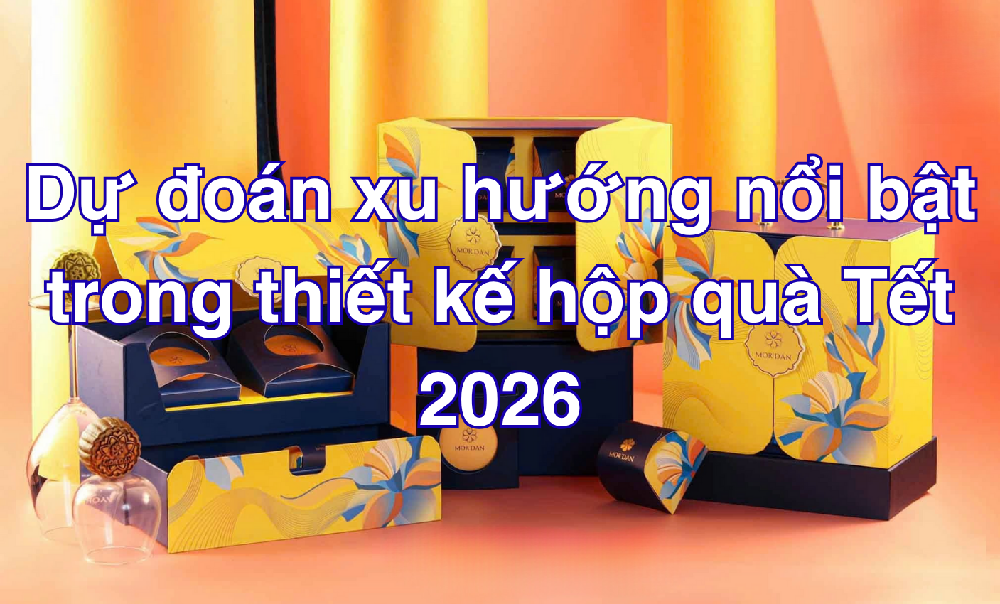 Dự đoán xu hướng nổi bật trong thiết kế hộp quà Tết 2026