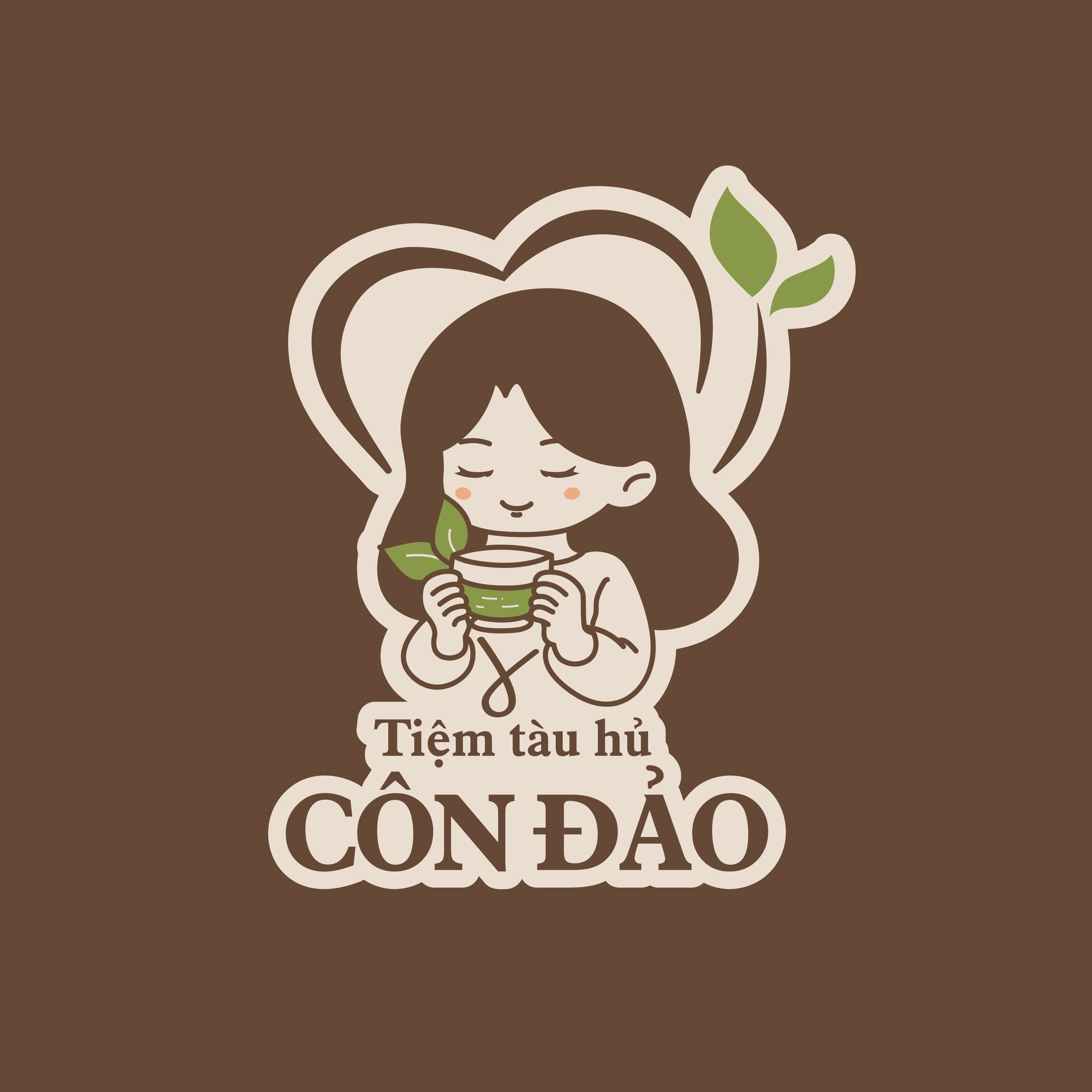 THIẾT KẾ LOGO DỰ ÁN TIỆM TÀU HỦ CÔN ĐẢO
