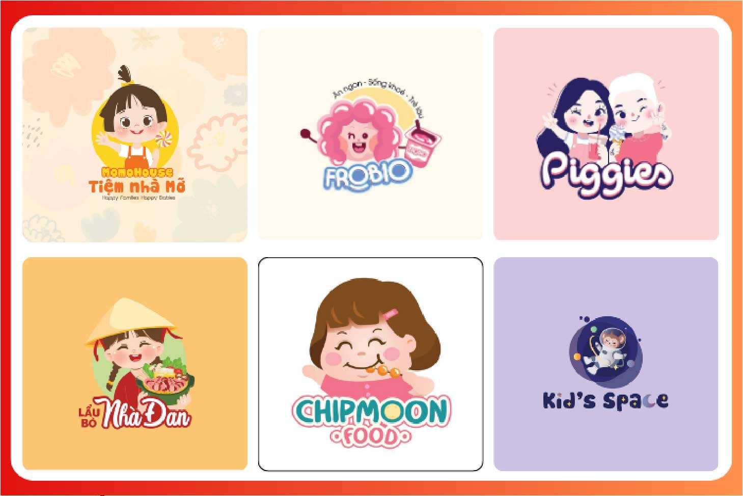 TỔNG HỢP MẪU THIẾT KẾ LOGO CHIBI CỰC DỄ THƯƠNG KHIẾN BẠN KHÔNG THỂ BỎ QUA