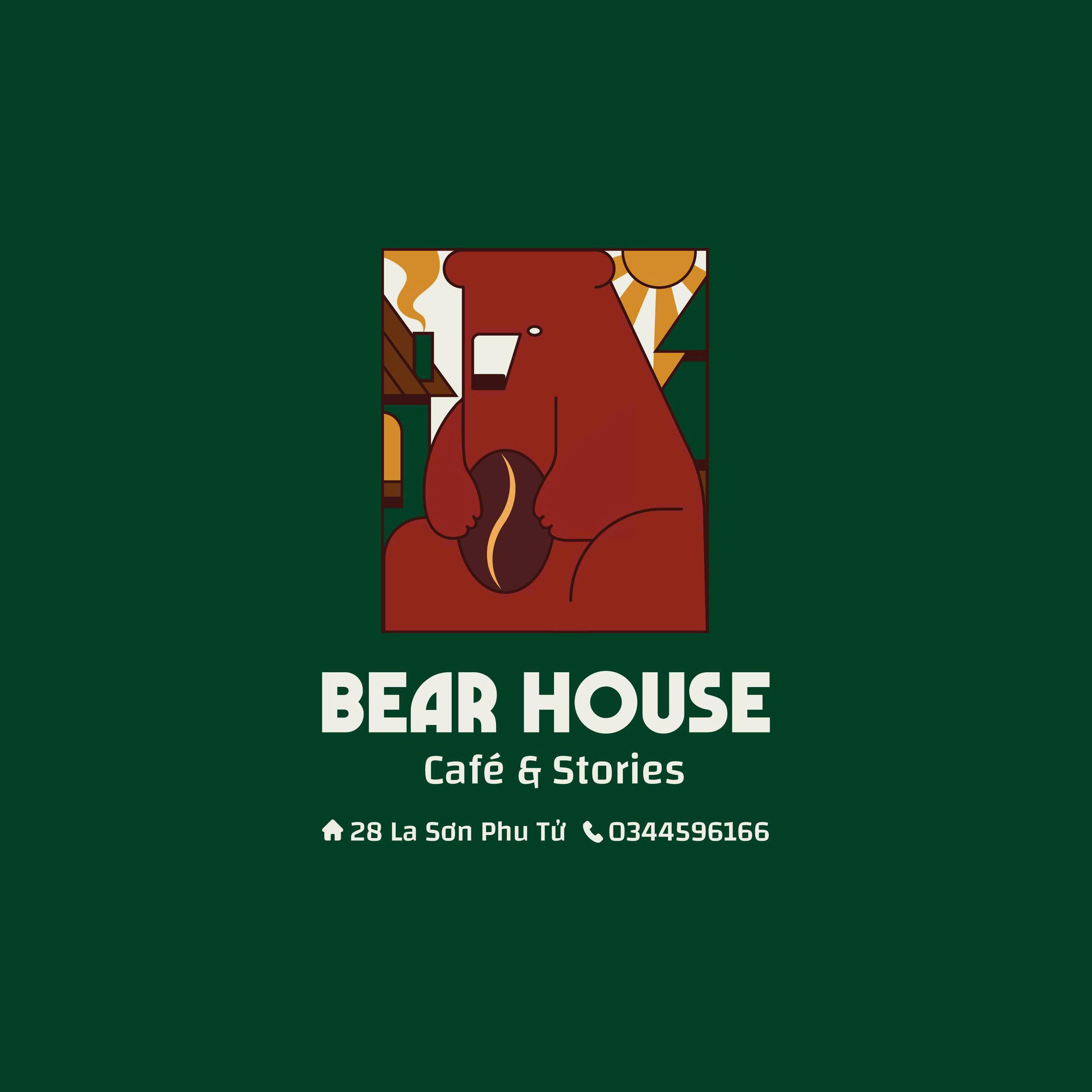 THIẾT KẾ LOGO DỰ ÁN BEAR HOUSE